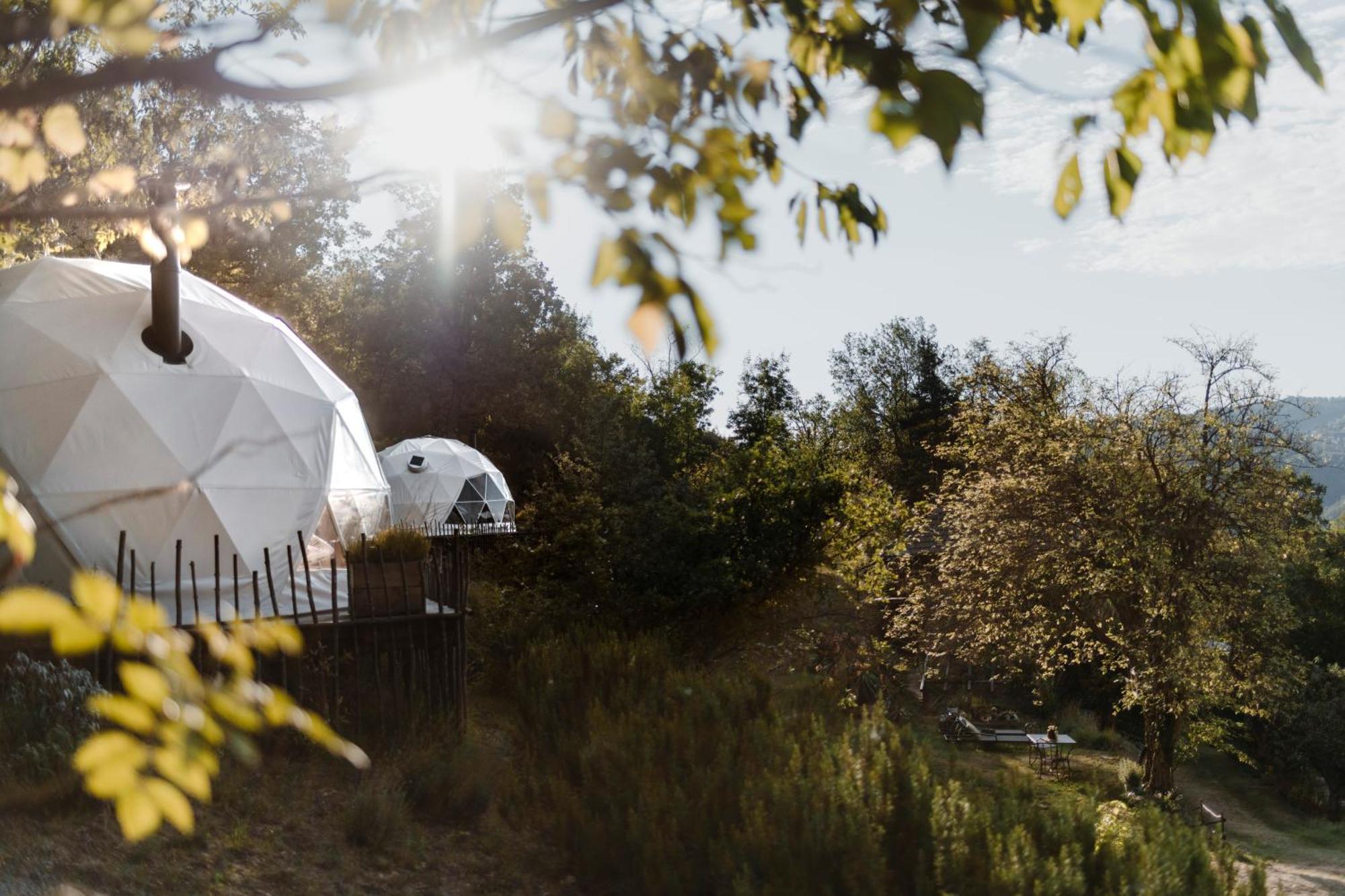 Gaia'S Spheres Gorzegno Zewnętrze zdjęcie
